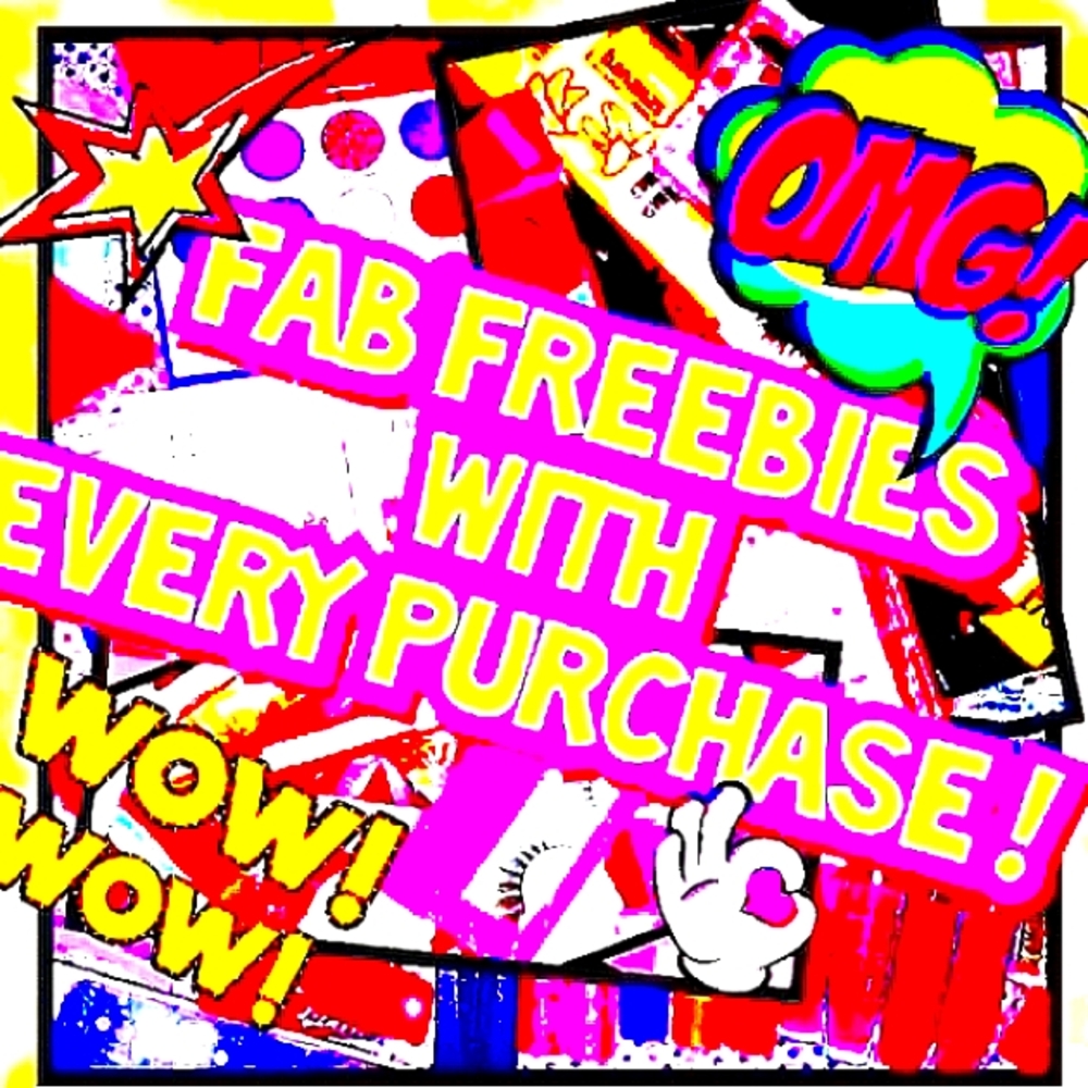 ⭐😁 I'm a FREEBIE Freak y'all! I love when I get them and I LOVE giving them⭐